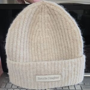 Favorite Daughter Cream Knit Accessory